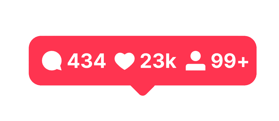 434 comments, 23k likes, 99+ followers